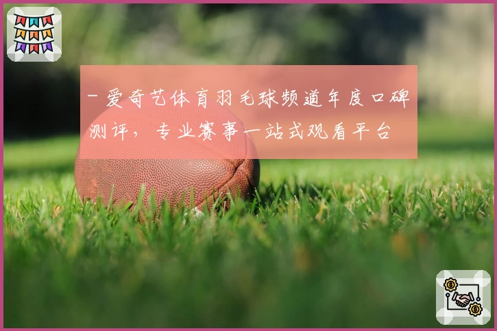 - 爱奇艺体育羽毛球频道年度口碑测评，专业赛事一站式观看平台